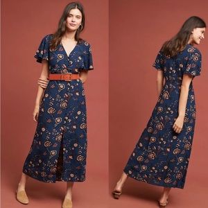 Sanctuary Anthropologie Boho Floral Dress
